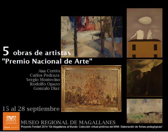 Gráfica de la actividad con obras destacadas de la Colección de Arte del museo