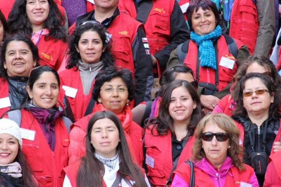 Grupo de profesoras y profesores