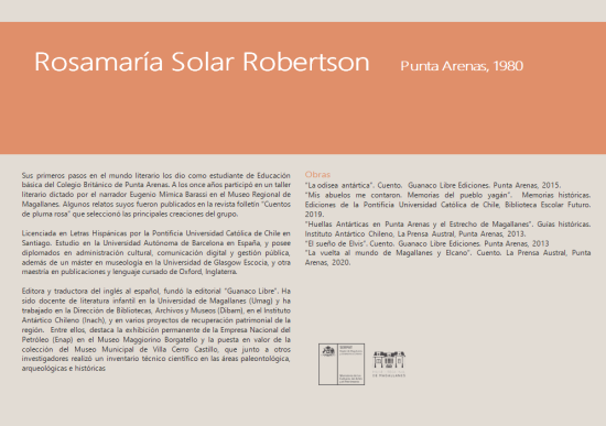 La Letra Escondida, Rosamaría Solar Robertson